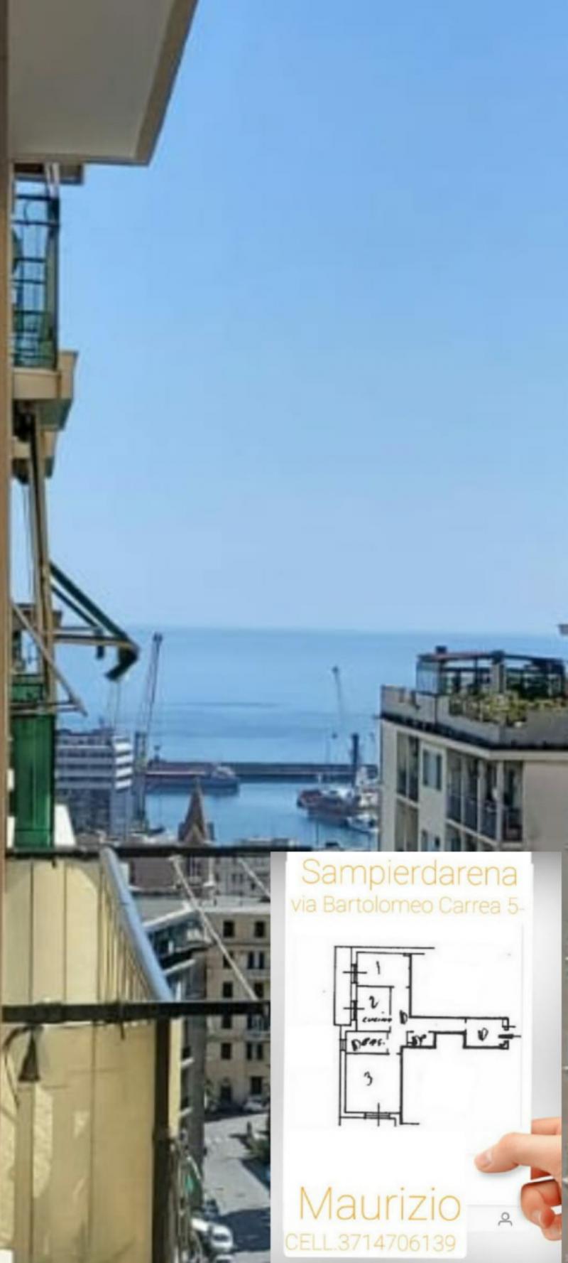 Vendesi Appartamento a Genova via bartolomeo carrea