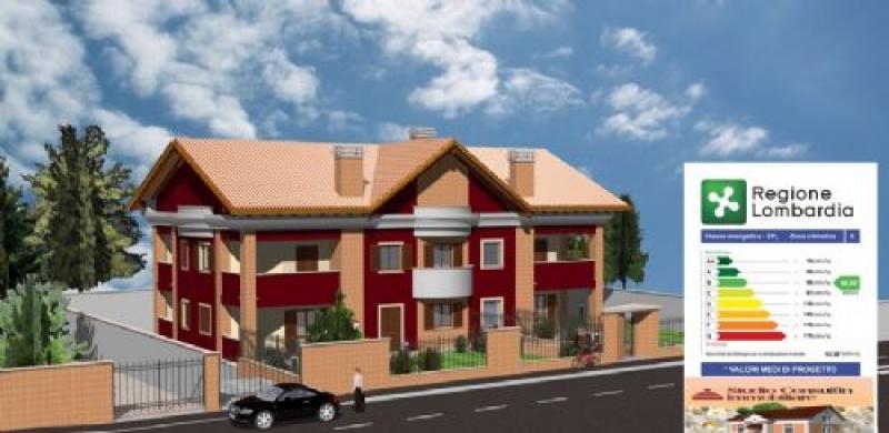 ossona vendita nuovo appartamento in villa