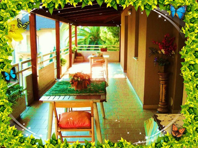 stupenda casa mare 80mq spettacolare terrazza45mq climatizzata