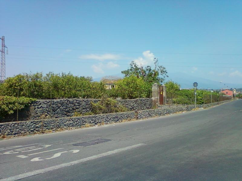 acireale zona stazione nuova terreno verde agricolo