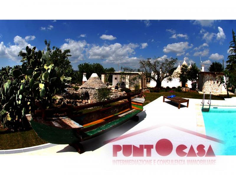 trulli con piscina