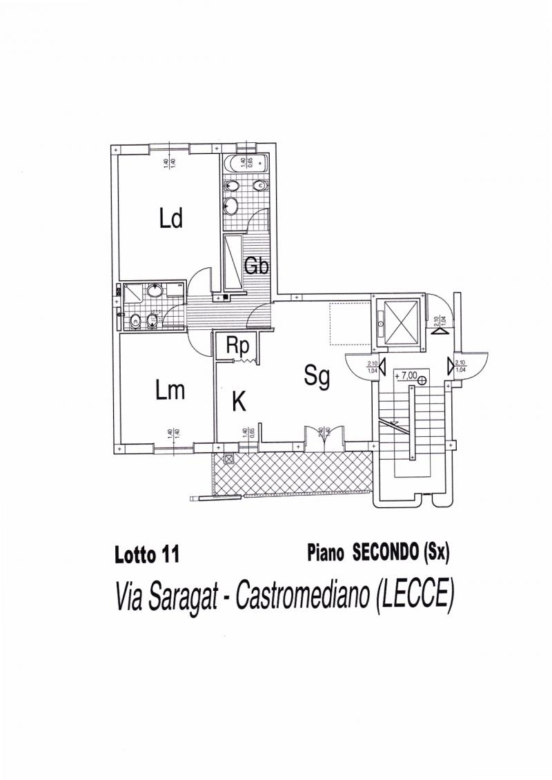 vendita appartamento con attico di nuova costruzione in lecce.zona prestigiosa e panoramica
