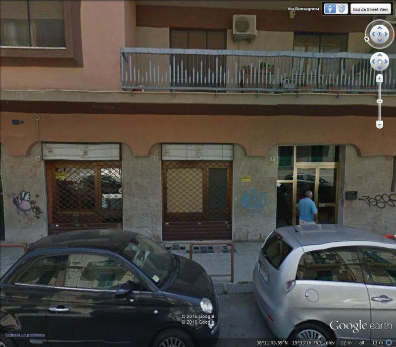 Affittasi Locale Commerciale a Messina via romagnosi 8