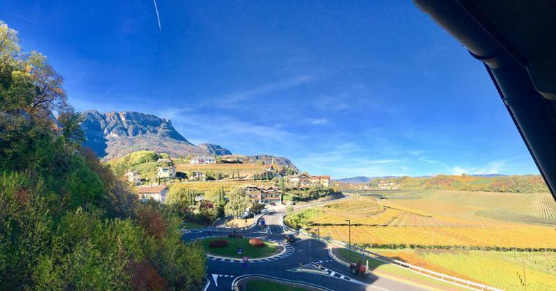 attico panoramica sulle colline