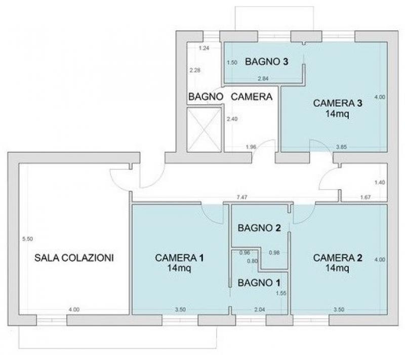 alghero centrale appartamento adibito a b&b !!!
